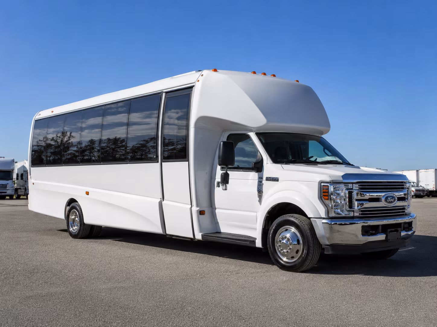 charter buses for stanford university events and campus shuttles
