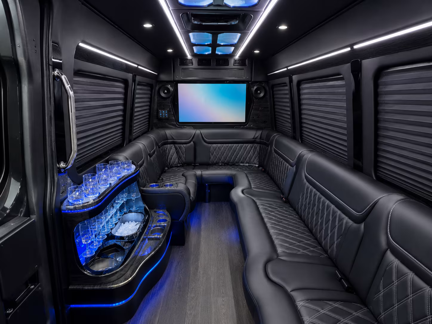 government conference training event bus rentals near palo alto