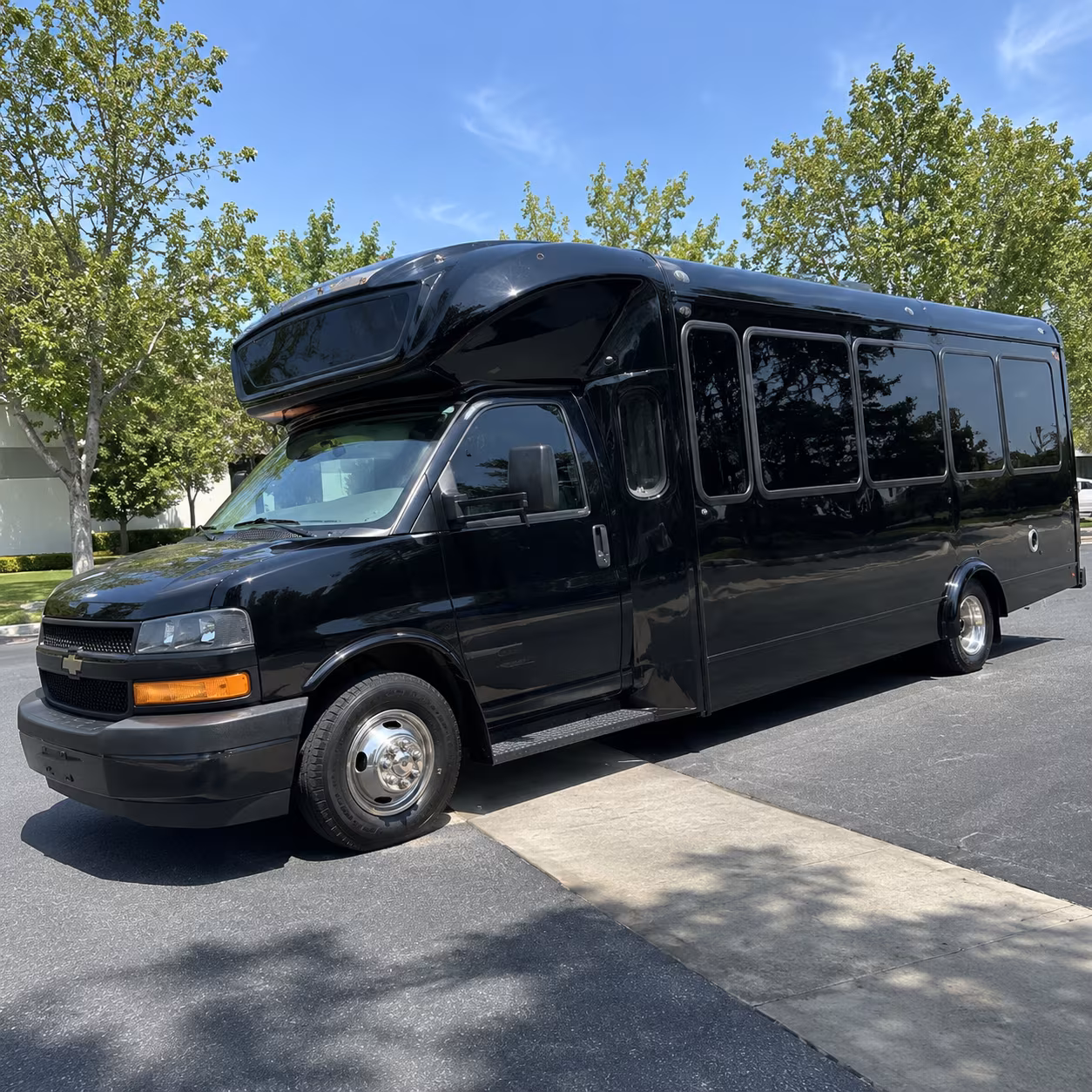 palo alto 15 passenger party bus