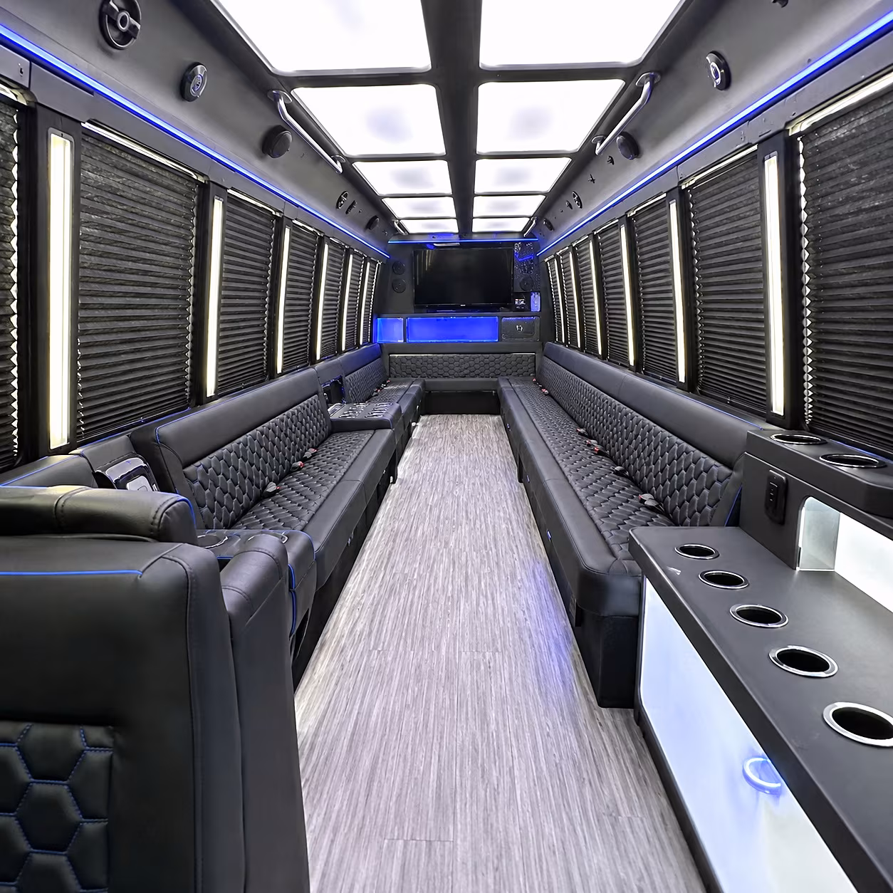 palo alto party bus rentals inside