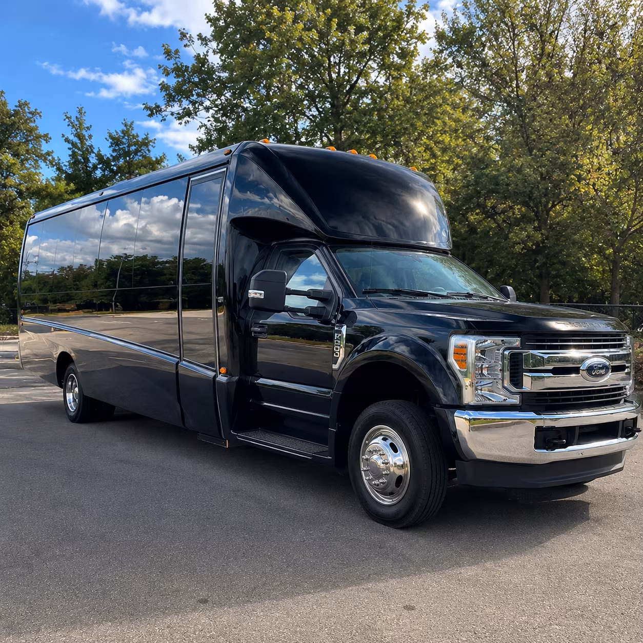 palo alto prom transportation onboard seating