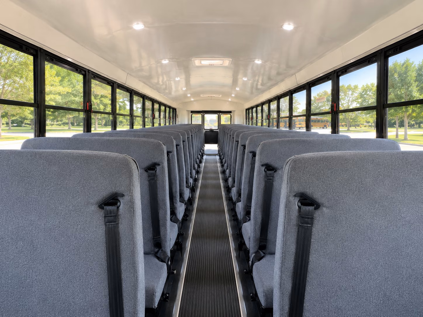 palo alto school bus interior