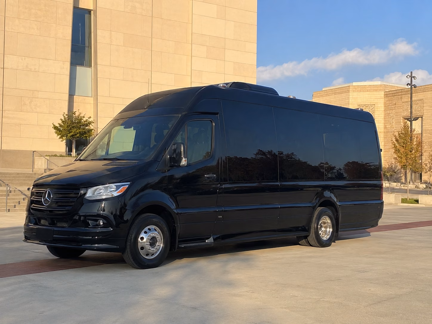 palo alto sporting event transportation onboard seating