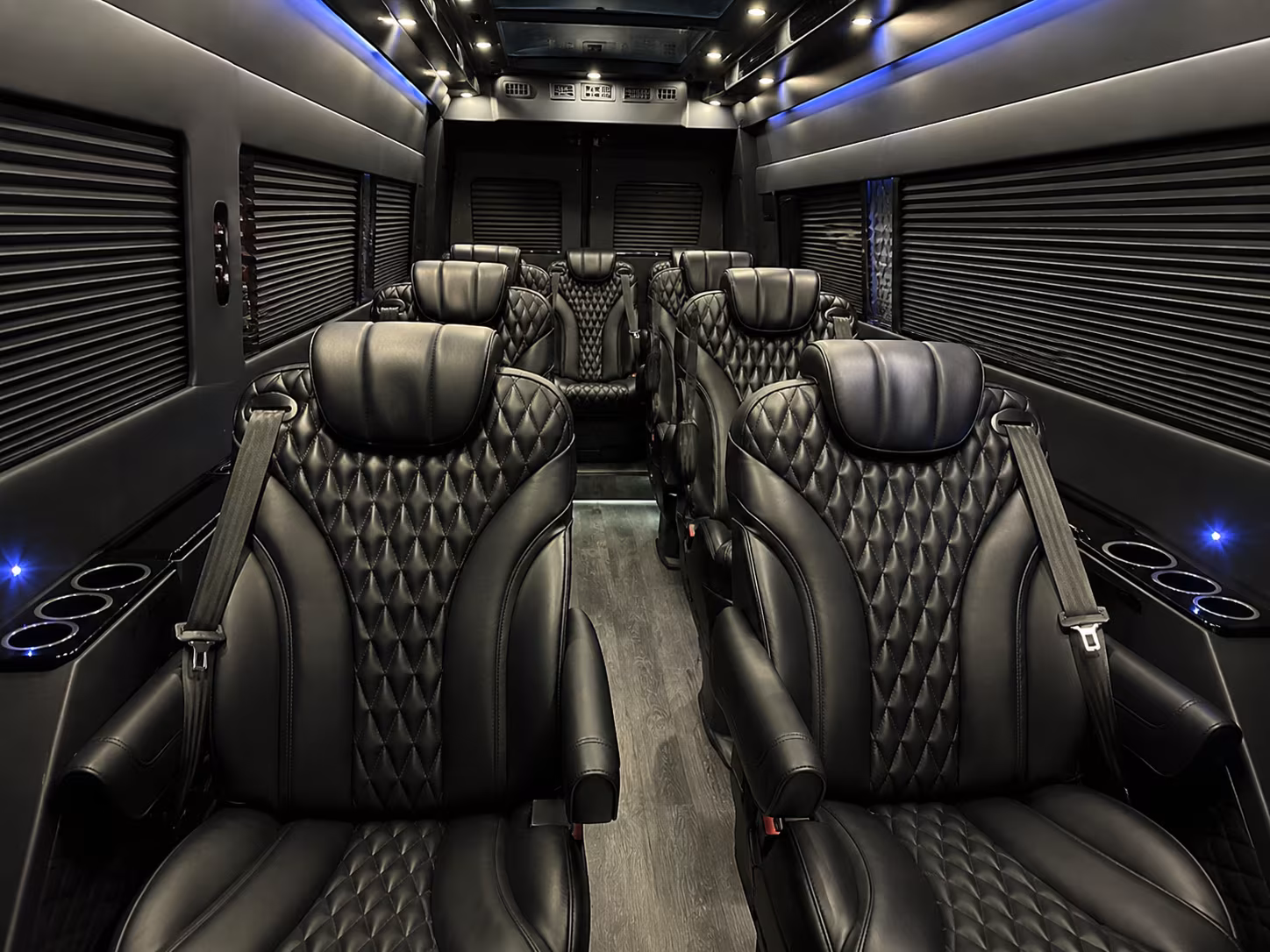 palo alto sprinter van with driver interior