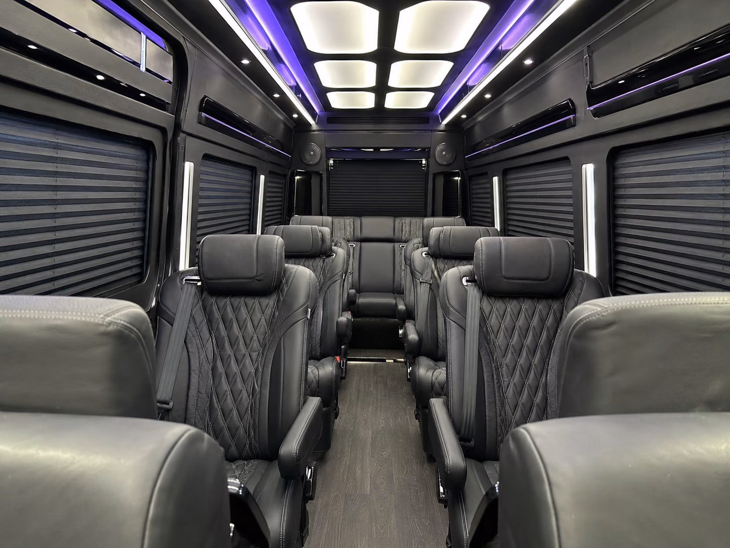 palo alto wedding transportation onboard seating