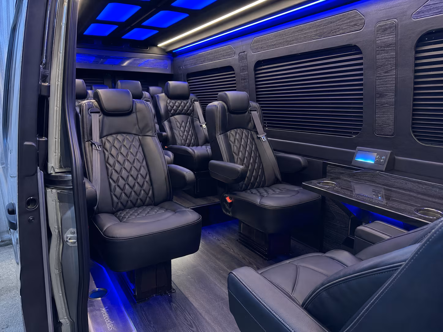 sprinter van transportation for groups and events across palo alto